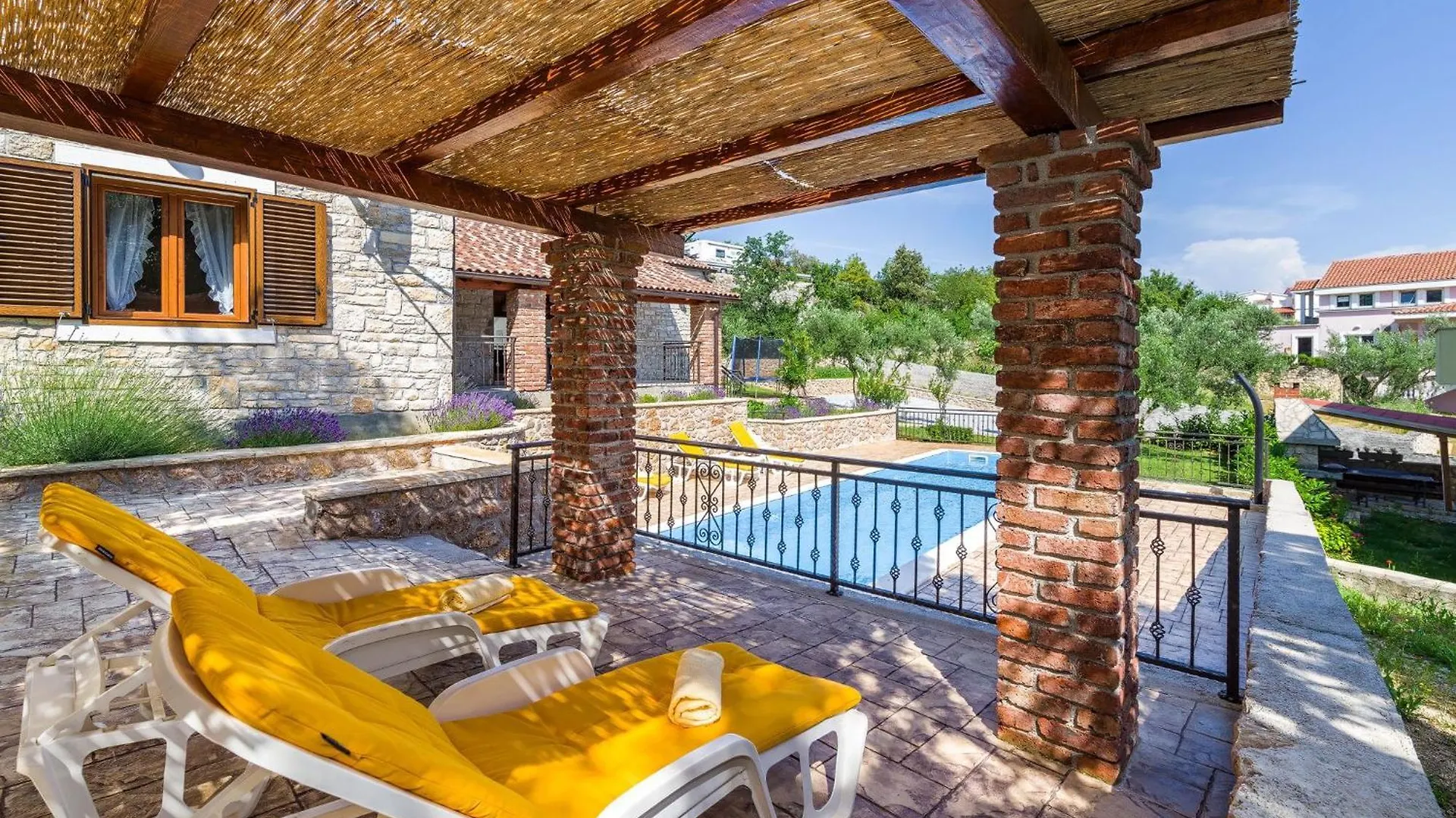 פוסדריה Ferienvilla Roko Mit Pool Und Meerblick