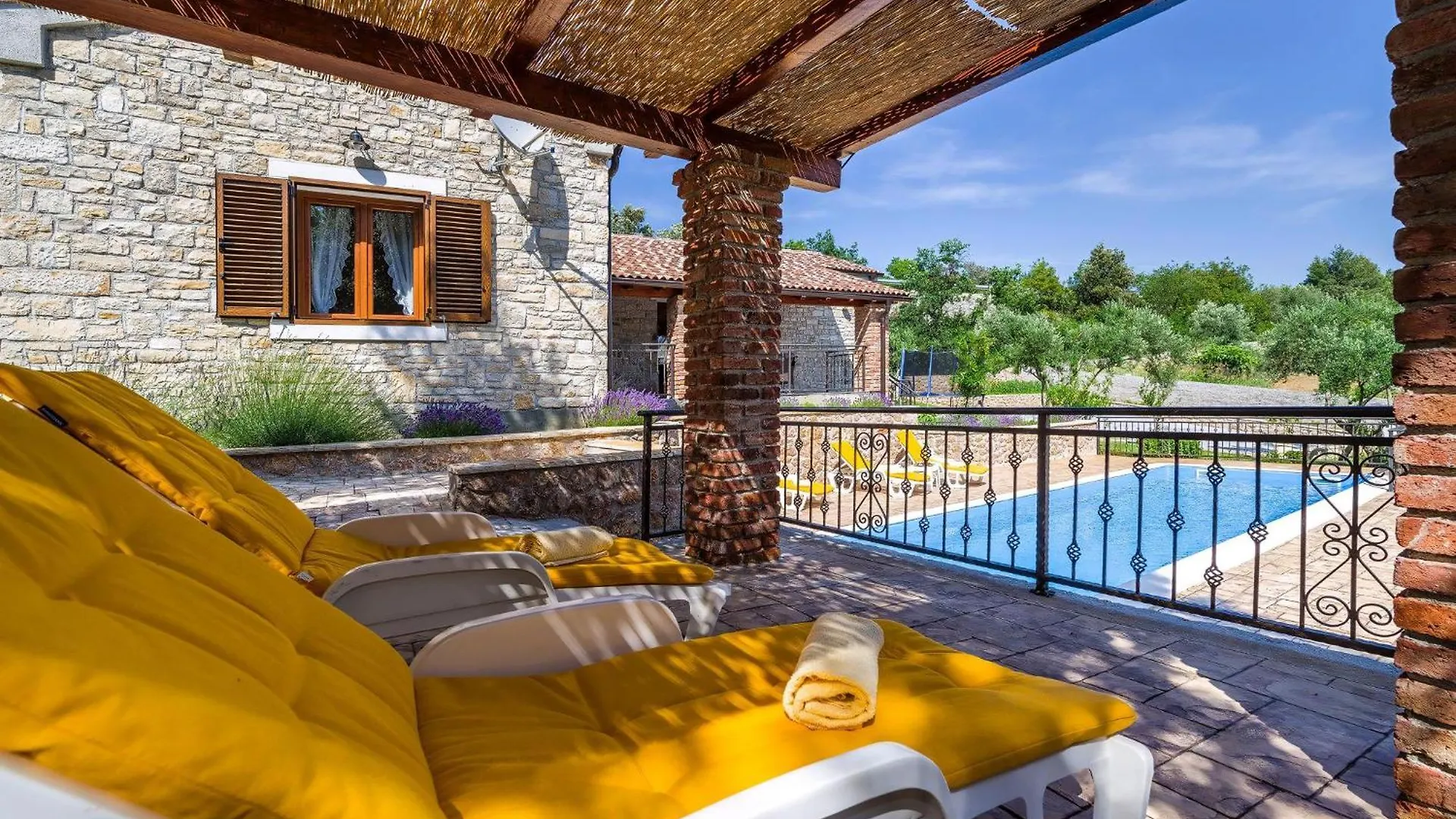 פוסדריה Ferienvilla Roko Mit Pool Und Meerblick 0*,